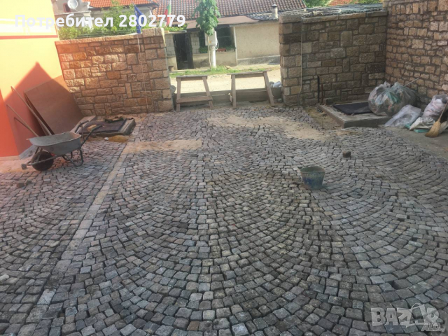Доставка и монтаж гранитни павета, редене бетонни павета, бордюр, редене тротоарни плочи други., снимка 10 - Други ремонти - 36546450