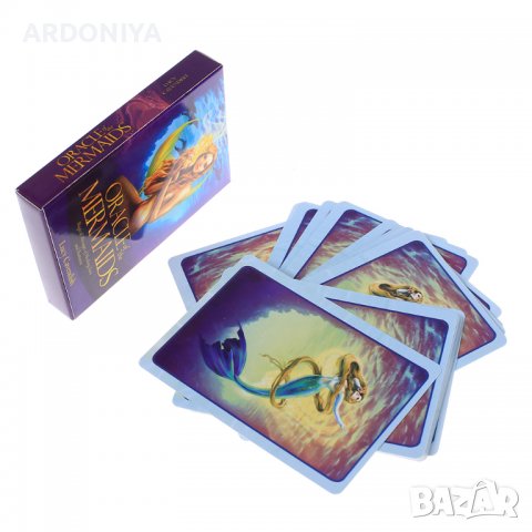 Oracle of the Mermaids - оракул карти, снимка 10 - Други игри - 37383492