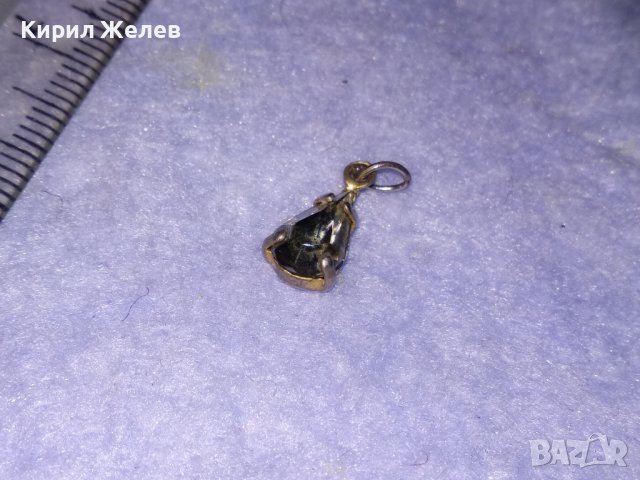 СКЪПОЦЕНЕН СРЕБЪРЕН РЕТРО АРТ ПЕНДАНТ СРЕБРО 925 с ЮВЕЛИРНО ФАСЕТИРАН ЦИРКОН 25784, снимка 9 - Колиета, медальони, синджири - 39319320