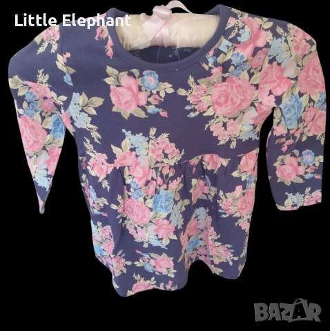 Рокля за 3-4 год мом големи рози,колекция"Flowers",Англия/нова