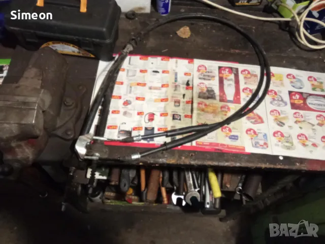 Жило за ръчна спирачка - Опел Астра Г, снимка 6 - Части - 48449392