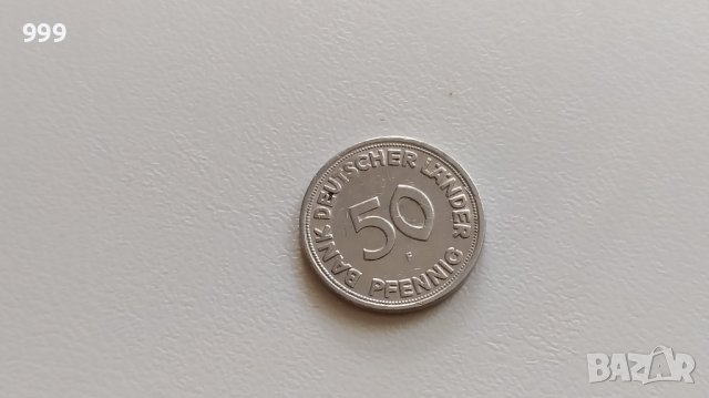 50 пфенига 1949 F  - Германия