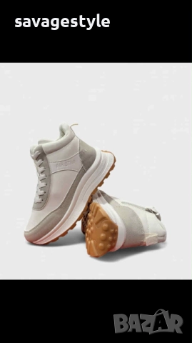 Дамски зимни боти с връзки 