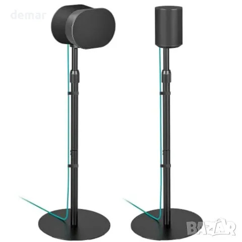 Чифт черни стойки pegzone за Sonos Era 100, 100 SL и 300, снимка 2 - Други - 56216944