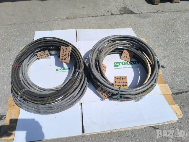 Употребявани кабели СВТс различни сечения и дължини