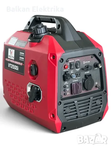 Инверторен Генератор На Ток 2.4 kW (Бензин И ГАЗ - Обезшумен)