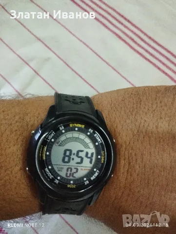 Мъжки електронен часовник , снимка 3 - Мъжки - 46955215