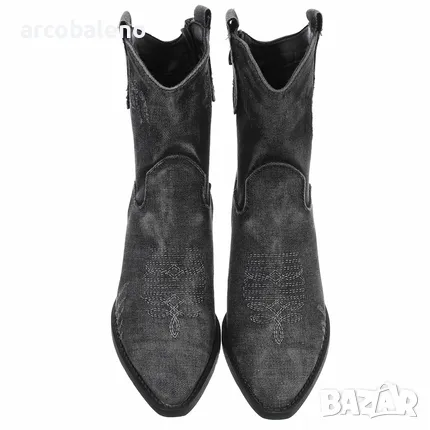 Дамски западни и байкърски ботуши, 2цвята , снимка 9 - Дамски ботуши - 49399888