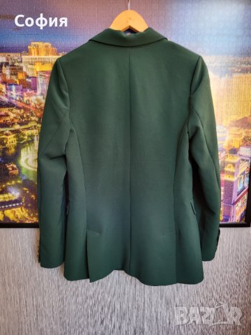 Маслено зелено сако XOXO, снимка 2 - Сака - 38763155