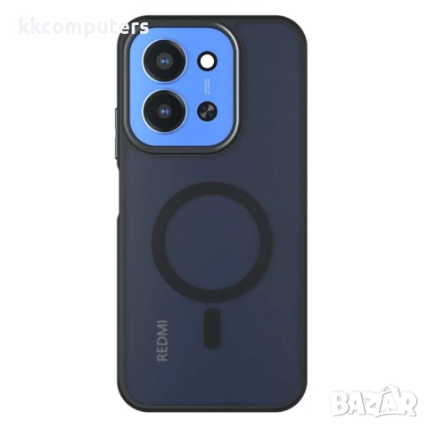 Xiaomi Redmi 15C 5G / 4G / Poco C85 4G – PC + TPU Удароустойчив Калъф и Протектор с MagSafe, снимка 2 - Калъфи, кейсове - 52072080