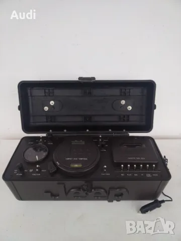 Радио-касетофон и диск на фирмата Roadstar, изработено по поръчка за автомобилната компания Jeep.  С, снимка 10 - Радиокасетофони, транзистори - 44642212