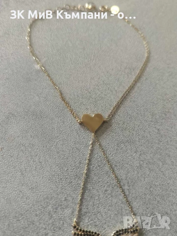 Неразличима от нова Златна дамска гривна 4.58гр 14к 535лв   0888998778 жк Овча Купел пред 523бл, снимка 1