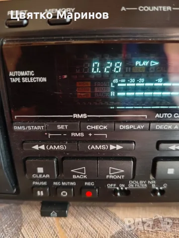 Двукасетен дек SONY tc-we725, снимка 6 - Декове - 56536634