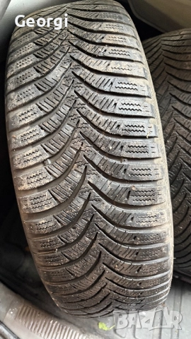 Зимни гуми с железни джанти 195 65 15 VW Skoda Audi, снимка 6 - Гуми и джанти - 52468251