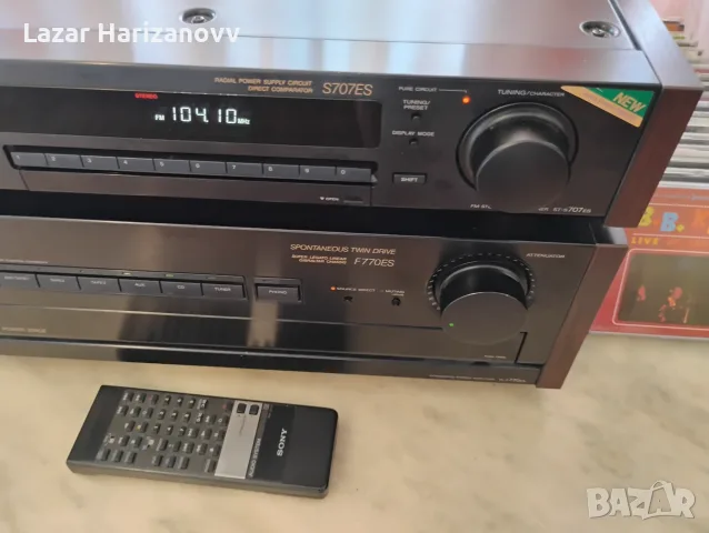 Sony ta f 770ES и Sony str s 707ES с оригинално дистанционно Sony rm s 703, снимка 4 - Ресийвъри, усилватели, смесителни пултове - 55827080