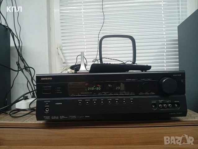 7.1 канален ресивър ONKYO TX-SR 577, снимка 5 - Ресийвъри, усилватели, смесителни пултове - 52770995