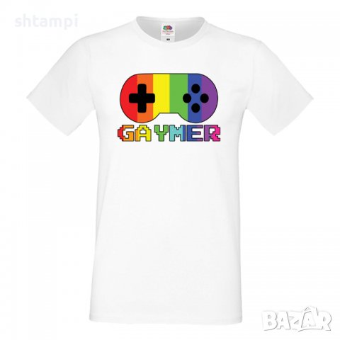  Мъжка тениска Gaymer 1 multicolor Прайд Празник.Повод,Изненада, снимка 12 - Тениски - 37102432