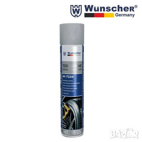Спрей за гуми блясък – 650мл WUNSCHER