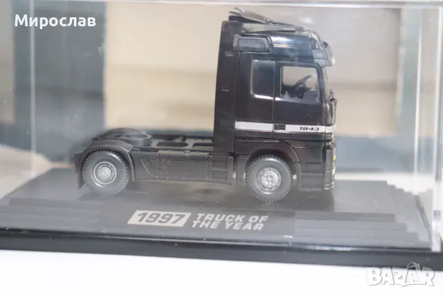 HERPA 1:87 H0 MERCEDES ACTROS КАМИОН МОДЕЛ КОЛИЧКА ИГРАЧКА, снимка 2 - Колекции - 49274107