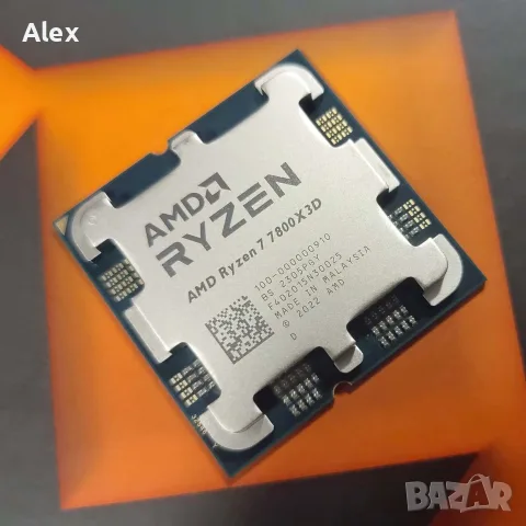 AMD Ryzen 7 7800X3D Гаранция, снимка 2 - Процесори - 55953052