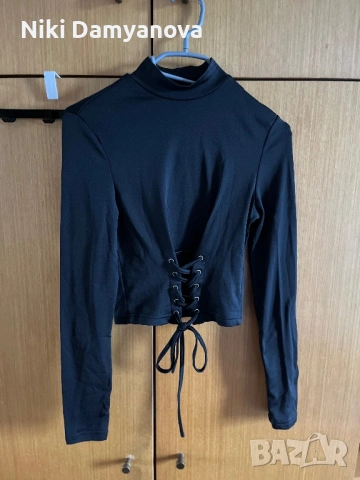 Черна блуза, размер S/M