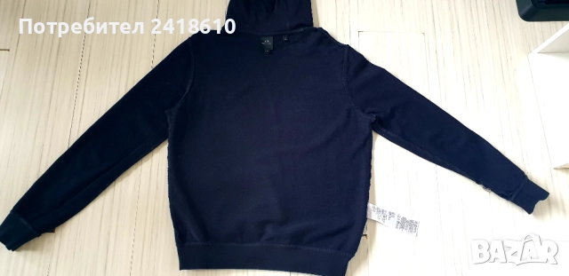 Armani Exchange A/X Milano Cotton  Mens Size M ОРИГИНАЛ! Мъжкo Худи!, снимка 4 - Суичъри - 52470768