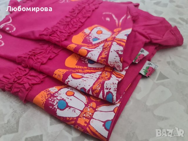 Рокличка с пеперуди, снимка 4 - Бебешки рокли - 39400161