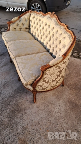 Диван ретро "Чипъндейл", снимка 2 - Дивани и мека мебел - 52534722