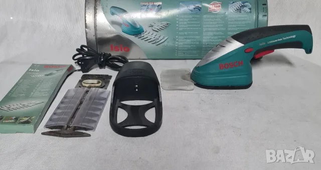 Акумулаторна ножица Bosch isio за трева и храсти