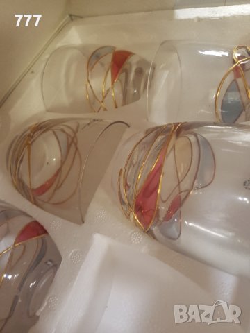 Чаши цветен обков 6 бр, снимка 3 - Чаши - 37880755