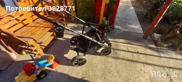 Бебешка количка Bebe mobile-Gusto 2 в1 , снимка 4 - Детски колички - 42030826