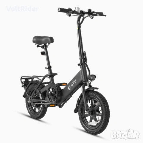 Сгъваемо електрическо колело DYU C3-14 500W 36V 7.5Ah, снимка 2 - Велосипеди - 54248540