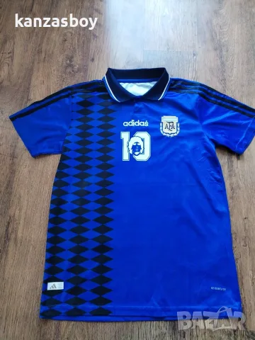 adidas maradona - мъжка тениска РЕПЛИКА КАТО НОВА Л, снимка 6 - Тениски - 56012410