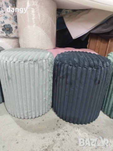 Кръгли табуретки, снимка 3 - Дивани и мека мебел - 49010938