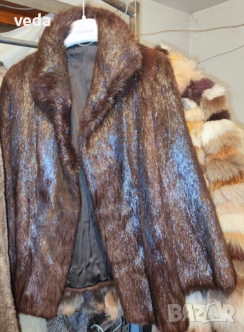 10 броя кожени палта естествен косъм различни размери, снимка 11 - Палта, манта - 53171499