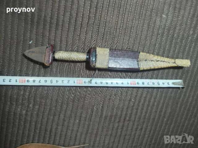 Стара магическа Туарегска кама от Алжир, снимка 2 - Антикварни и старинни предмети - 52275834