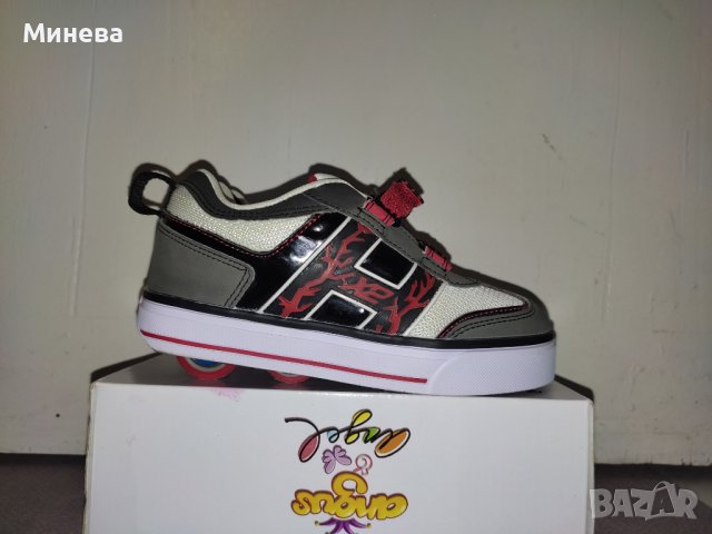 Светещи маратонки с колелца HEELYS , снимка 9 - Детски обувки - 42472737