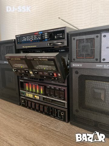 SONY FH-100W APM VINTAGE 80S Stereo system. Boombox радио касетофон, снимка 2 - Радиокасетофони, транзистори - 44349582