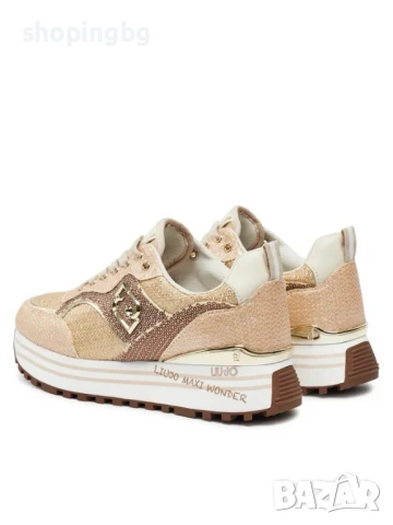 Дамски сникърси LIU JO gold maxi wonder  169.99 лв., снимка 2 - Маратонки - 51071423