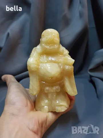 2 НЕФРИТЕНИ ПЛАСТИКИ БУДА И ДРАКОН, снимка 6 - Други ценни предмети - 47736939