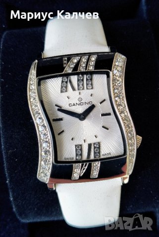 Дамски швейцарски часовник CANDINO, Чисто нов + Гаранция!, снимка 5 - Дамски - 40344097