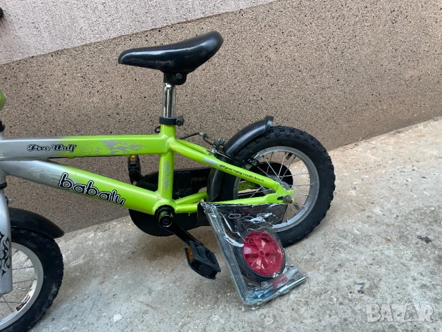 Алуминиев детски велосипед 12 цола , снимка 5 - Детски велосипеди, триколки и коли - 51045074