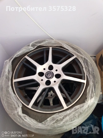алуминиеви джанти с гуми 
