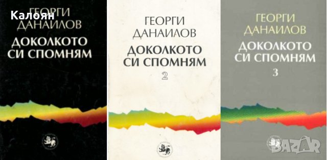 Георги Данаилов - Доколкото си спомням. Книга 1-3 (2000-2002)