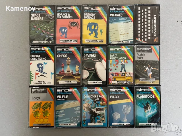 Sinclair Spectrum ZX Cassette Games
