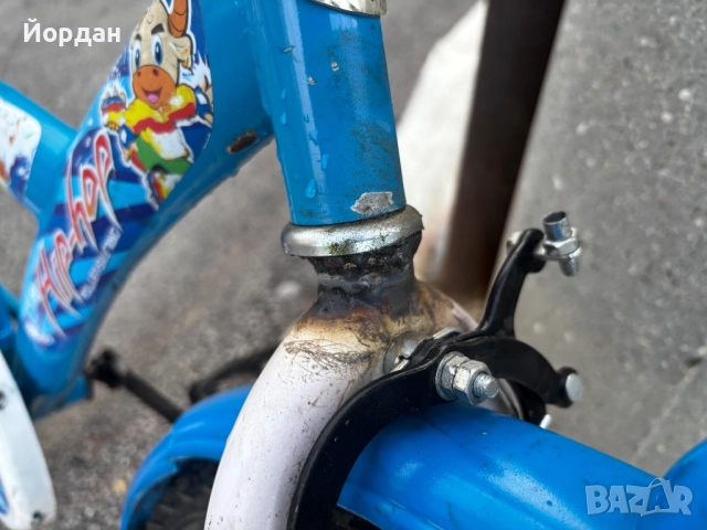 Синьо детско колело Hip-Hop 20", снимка 4 - Велосипеди - 52877965