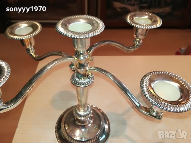 КРАСИВ СВЕЩНИК ОТ ФРАНЦИЯ 2503231913, снимка 7 - Антикварни и старинни предмети - 40134132