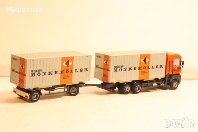 AWM H0 1/87 RENAULT MAGNUM КОЛИЧКА TIR КАМИОН МОДЕЛ, снимка 9 - Колекции - 54212061