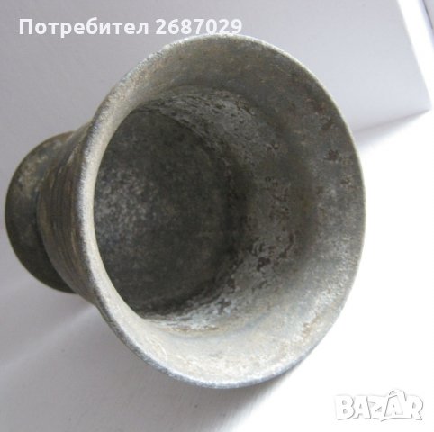  стар хаван  чукало метал, снимка 5 - Антикварни и старинни предмети - 29743808