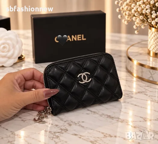 Chanel портмоне в кутия, снимка 2 - Портфейли, портмонета - 56393252